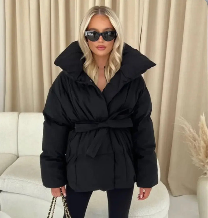 Brooklyn | Winter Belted Puffer Coat For Women
