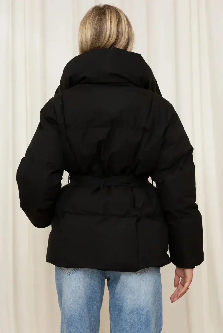 Brooklyn | Winter Belted Puffer Coat For Women