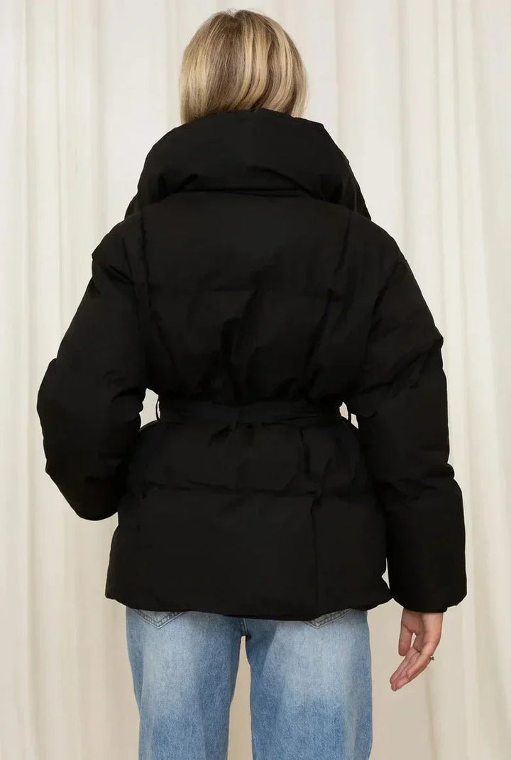 Brooklyn | Winter Belted Puffer Coat For Women