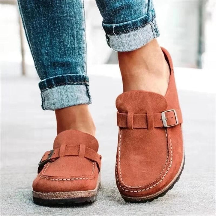 Emily | Women’s Casual Buckle Slip On Loafers