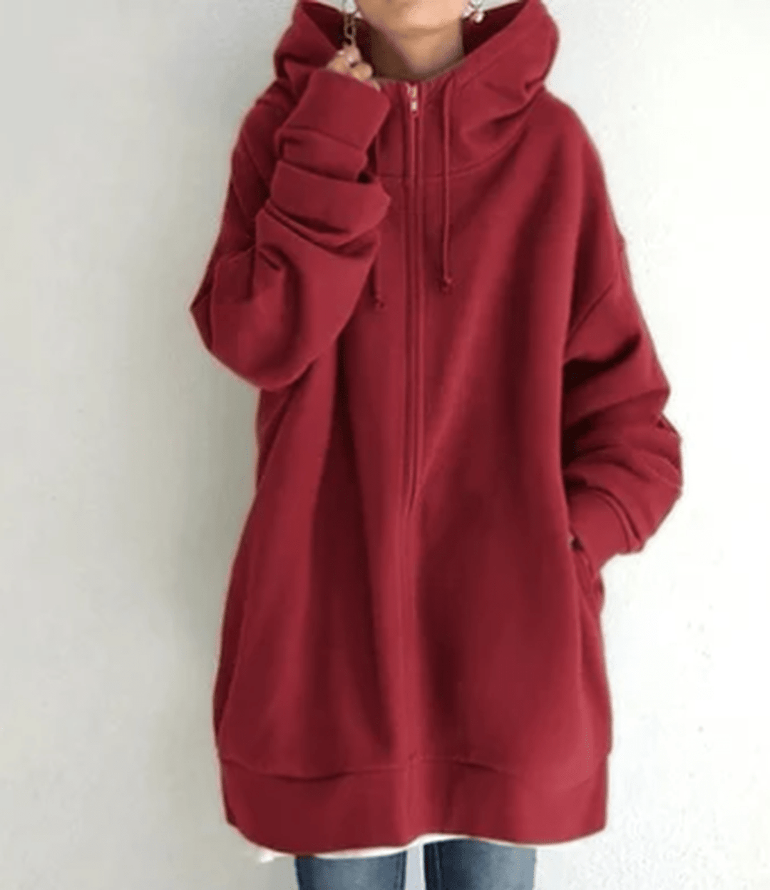 Karla | Women’s Full Zip Relaxed Fit Hoodie