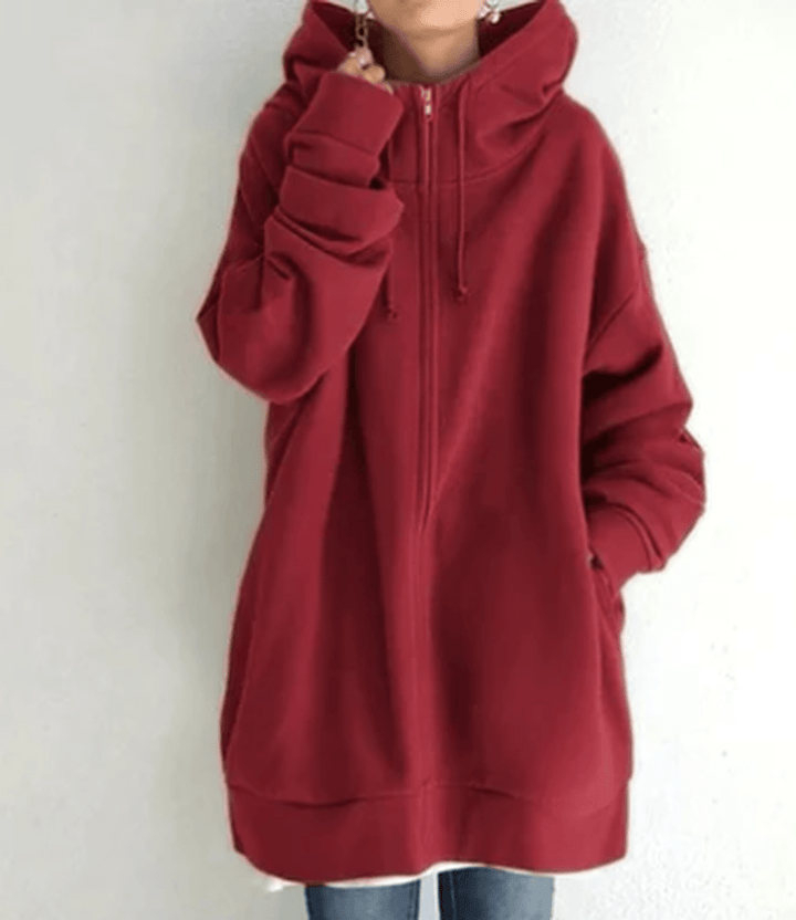 Karla | Women’s Full Zip Relaxed Fit Hoodie