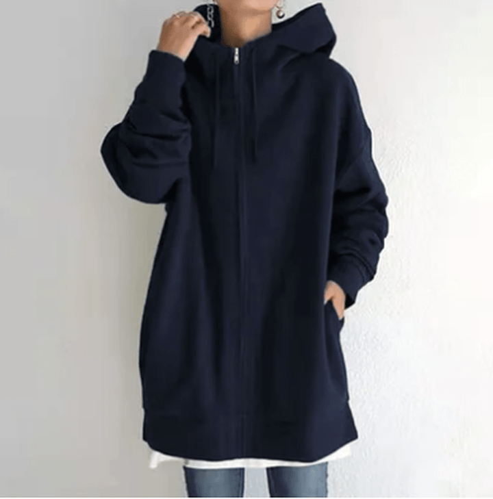Karla | Women’s Full Zip Relaxed Fit Hoodie