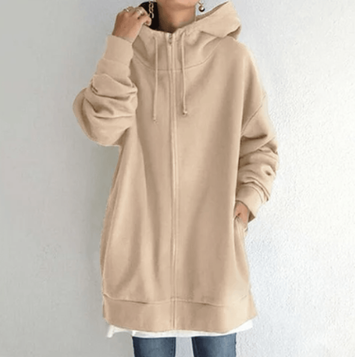 Karla | Women’s Full Zip Relaxed Fit Hoodie