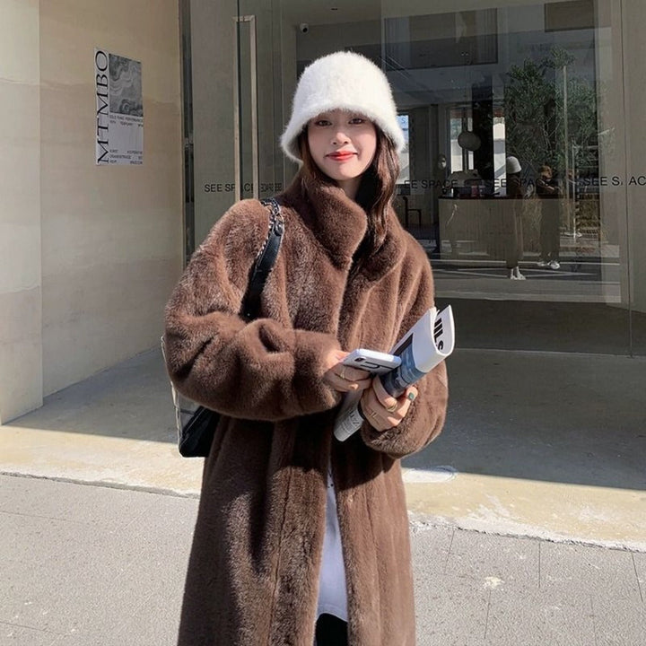 Addison | Women’s Elegant Faux Fur Cold Weather Coat