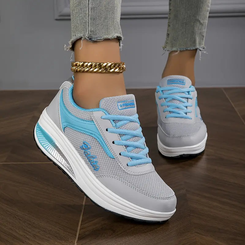 Samantha | Women’s Casual Air Cushion Lace-Up Sneakers