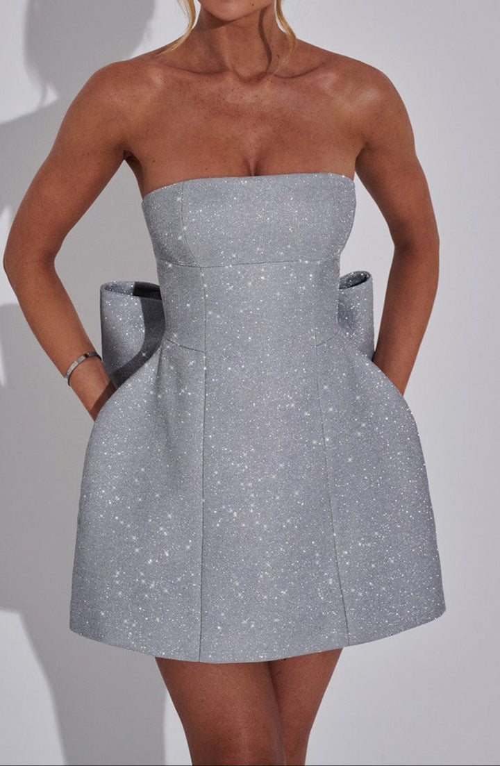 Claire | Women’s Evening Mini Dress with Statement Shine