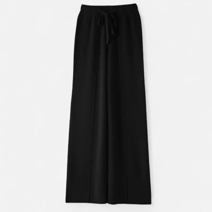 Isabel | Women’s Wide Leg Comfy Fit Classic Wool Trousers