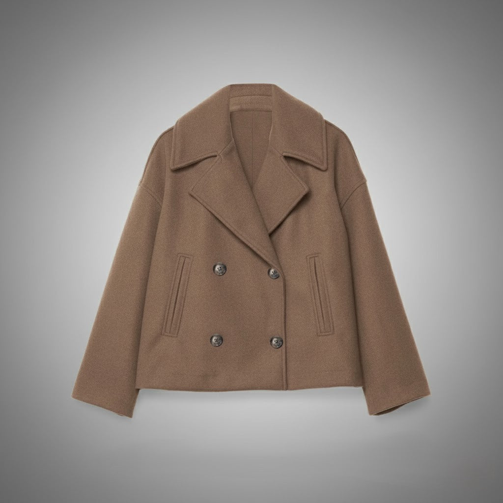 Georgia | Classic Double Button Short Jacket for Women