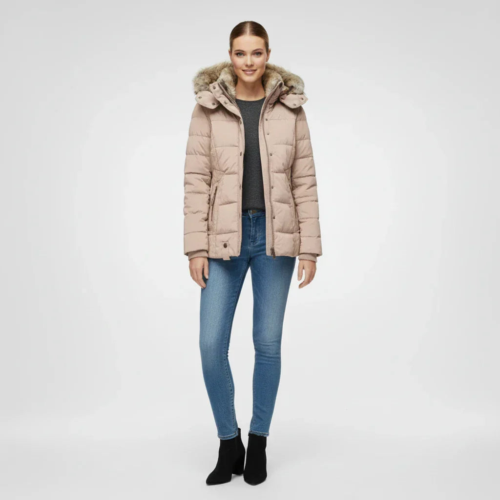 Erica | Women's Hooded Quilted Puffer Jacket