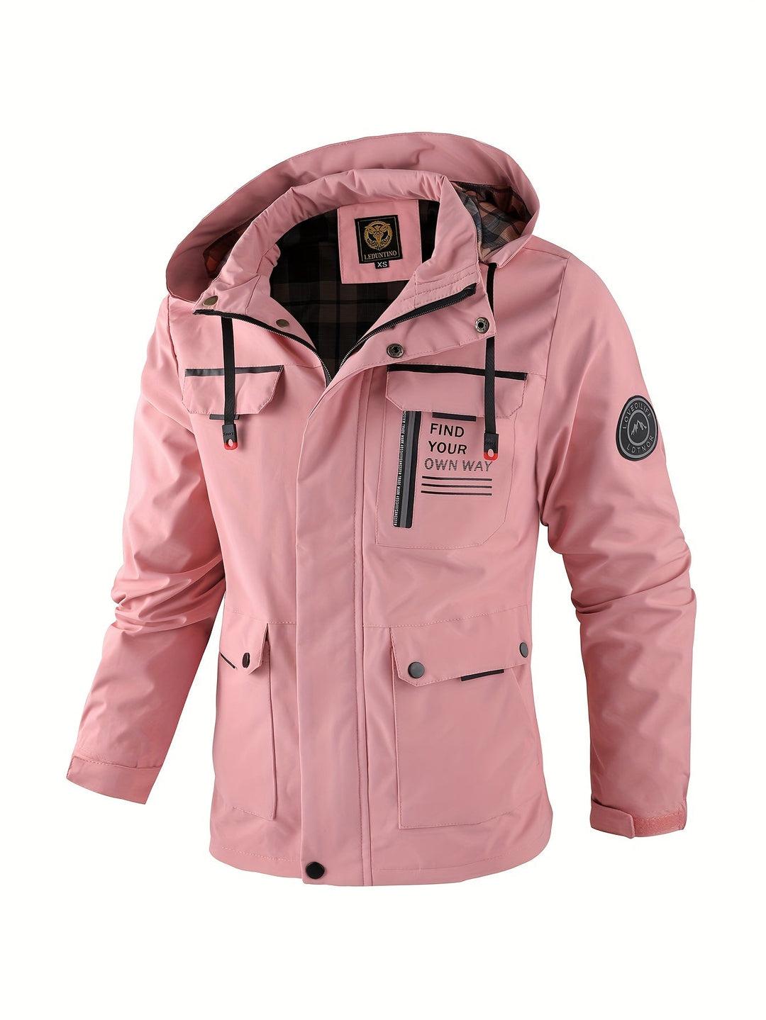 Aaron | Men’s Hooded Lightweight Waterproof Rain Jacket
