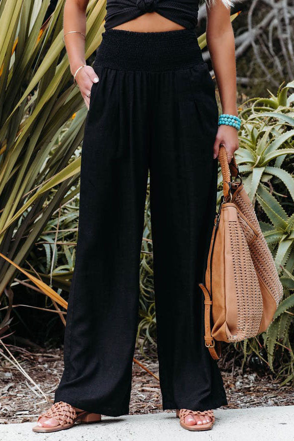 Mia | Women’s Wide Leg Vacation Trousers