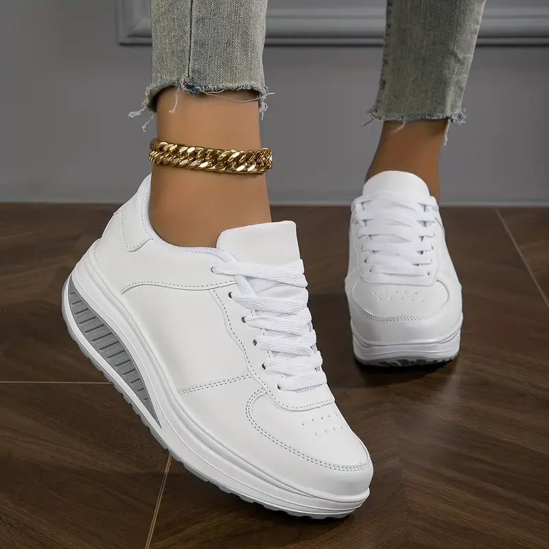 Samantha | Women’s Casual Air Cushion Lace-Up Sneakers