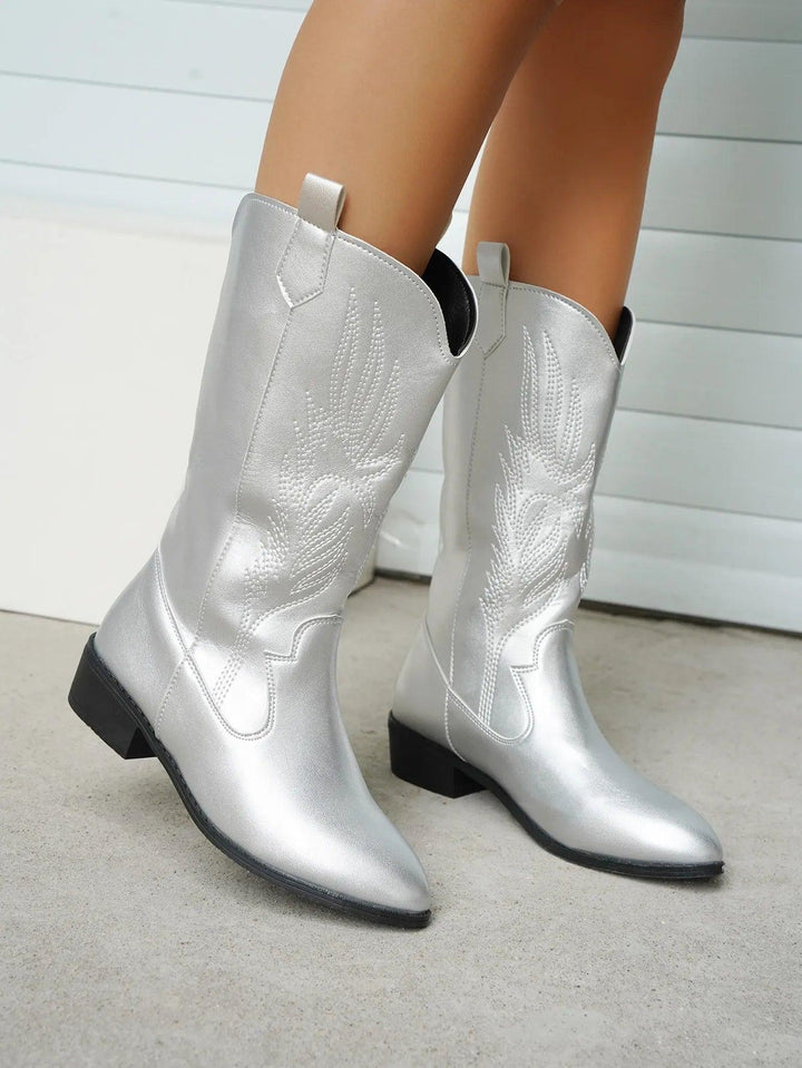 Violet | Women’s Stylish Pointed Toe Western Boots