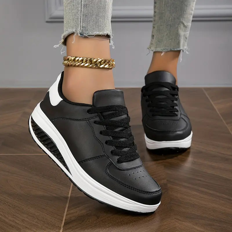 Samantha | Women’s Casual Air Cushion Lace-Up Sneakers