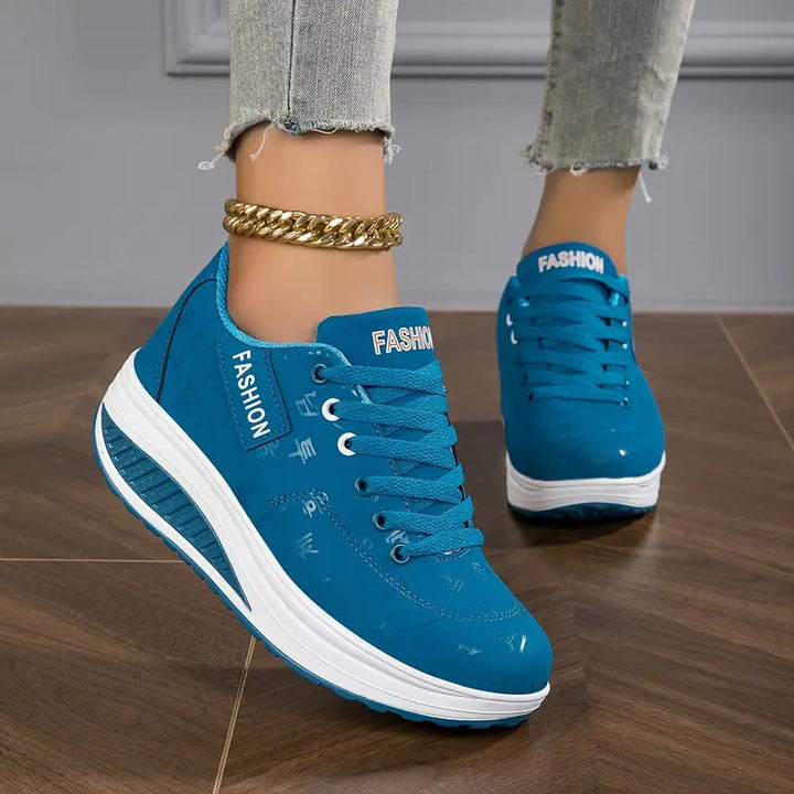 Samantha | Women’s Casual Air Cushion Lace-Up Sneakers