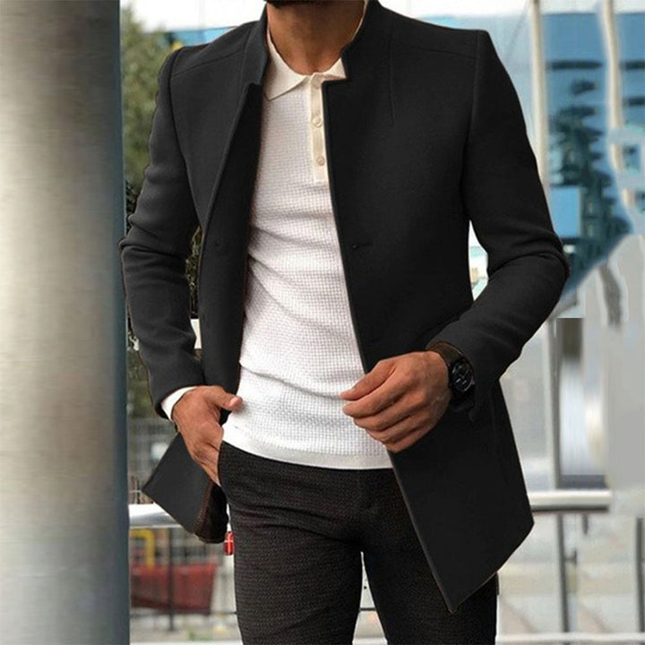 Matthew | Men’s Slim Fit Camel Winter Coat