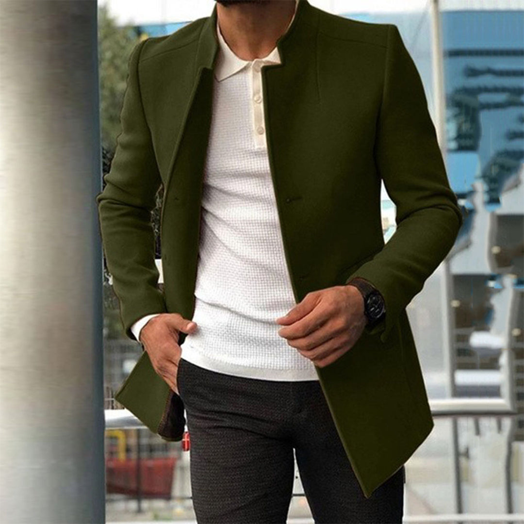 Matthew | Men’s Slim Fit Camel Winter Coat