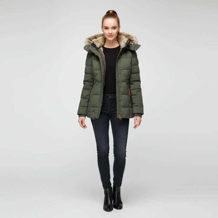 Erica | Women's Hooded Quilted Puffer Jacket