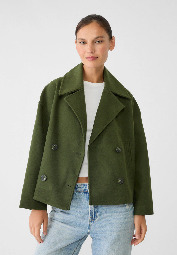 Georgia | Classic Double Button Short Jacket for Women