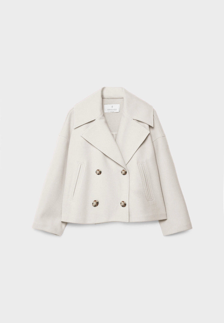 Georgia | Classic Double Button Short Jacket for Women