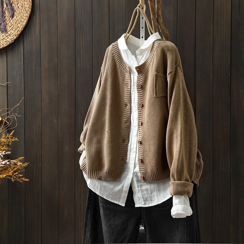 Fiona | Women’s Winter Button Up Casual Knit Cardigan