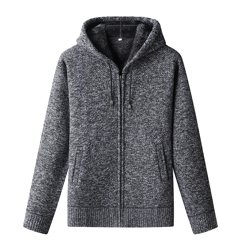 Nate | Men’s Casual Zip Up Winter Hoodie