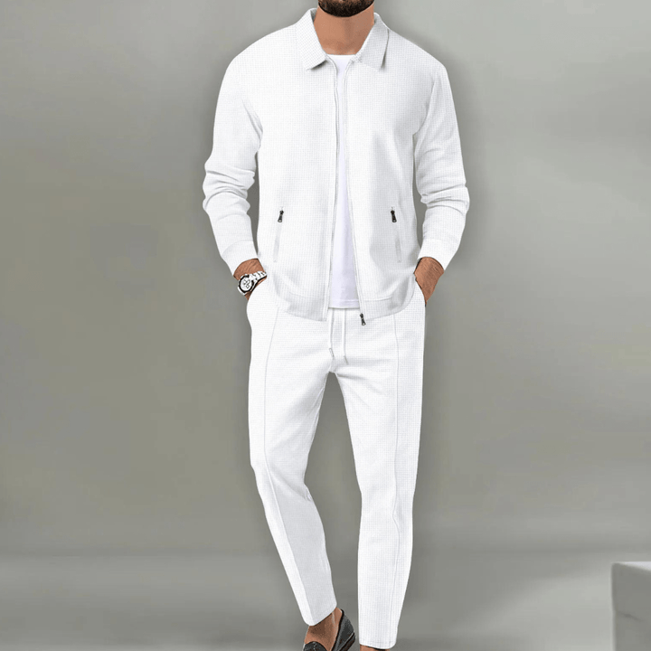 Owen | Men’s Casual Tracksuit with Zip Up Jacket