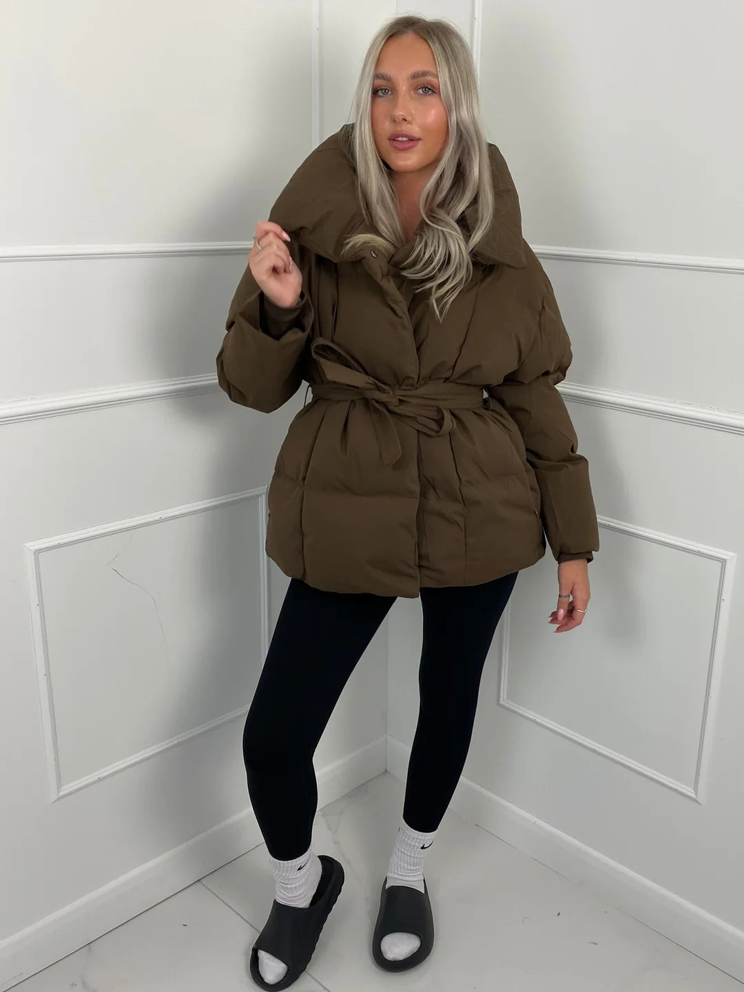 Brooklyn | Winter Belted Puffer Coat For Women