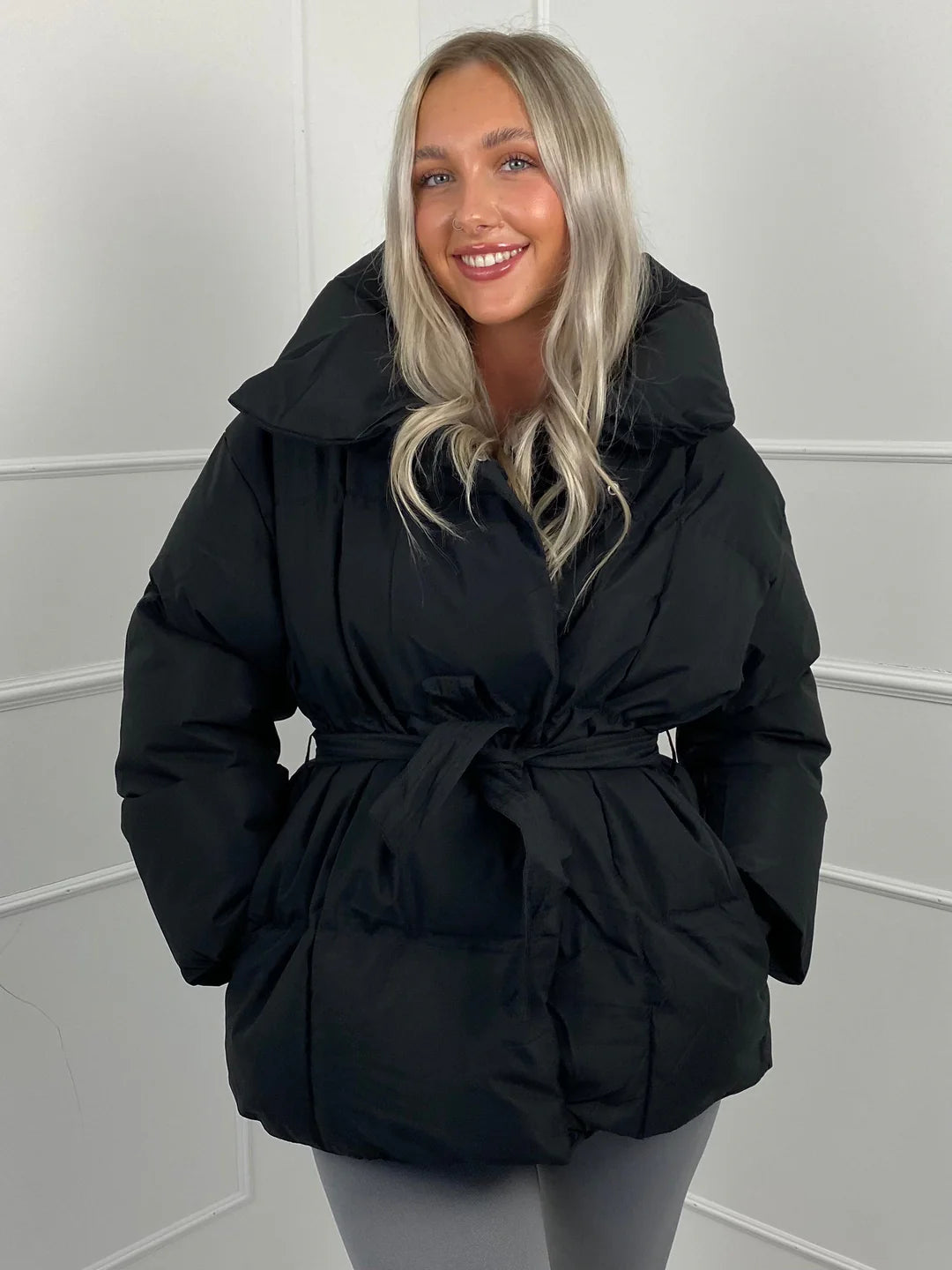 Brooklyn | Winter Belted Puffer Coat For Women