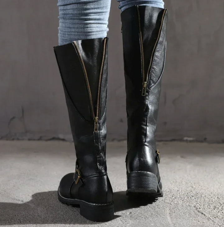 Chloe | Stylish Women's Knee-High Leather Boots