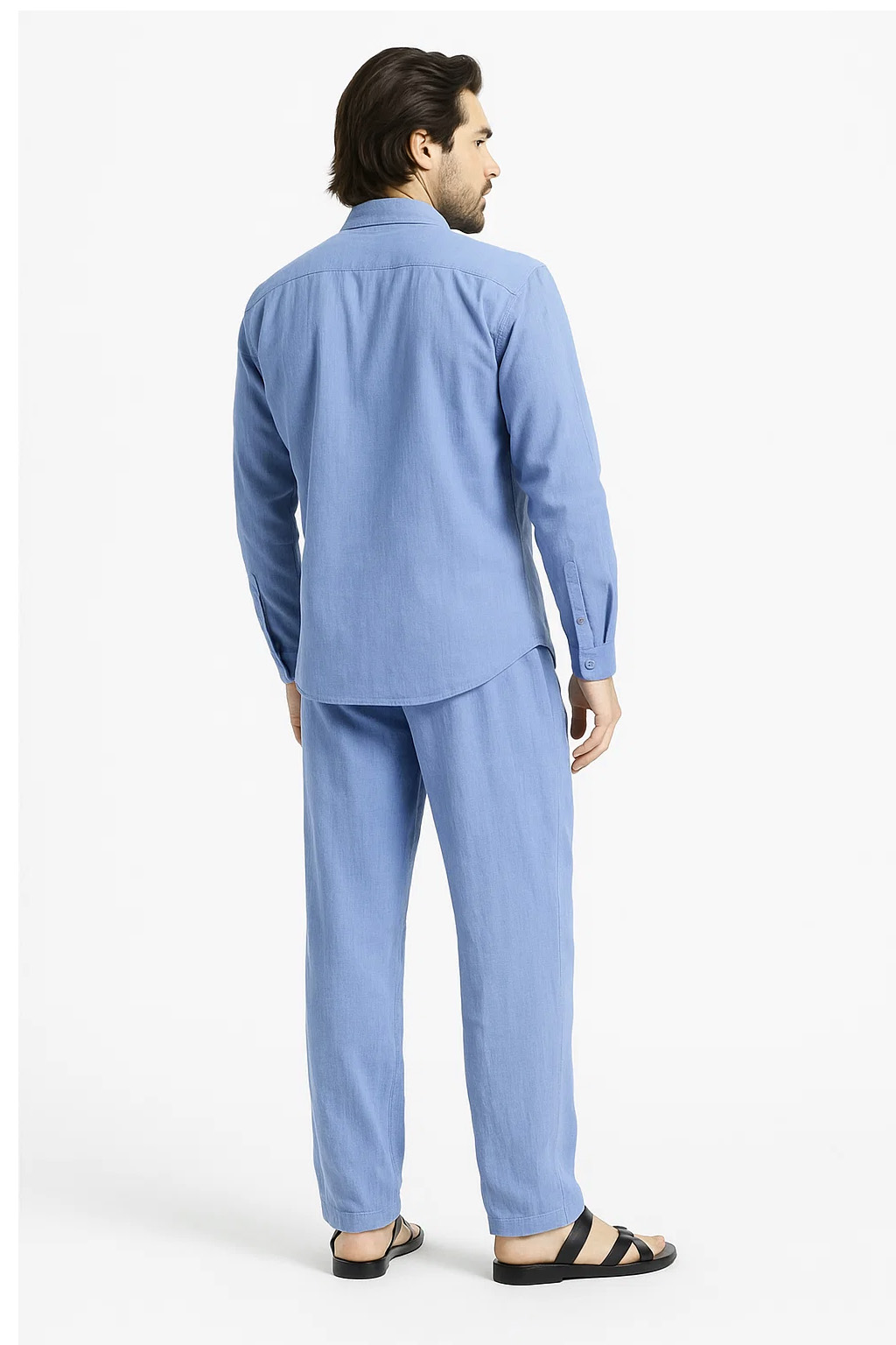 Relaxed Trousers | Cael – Powder Blue