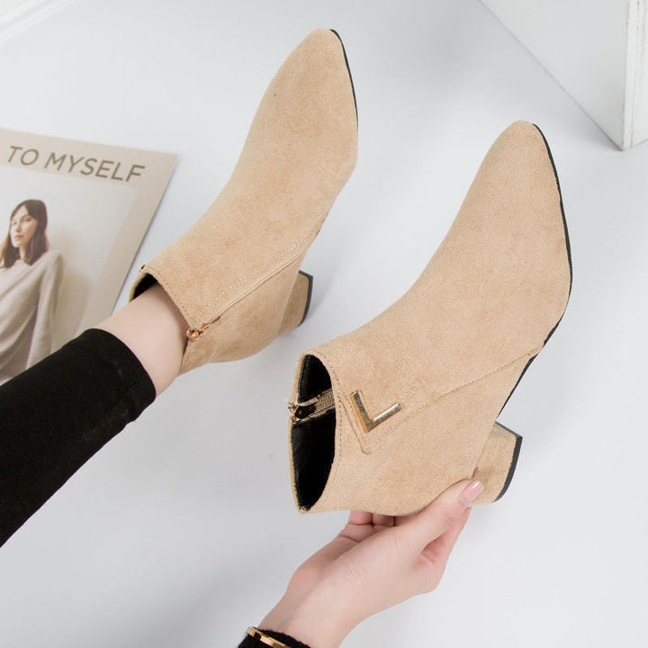 Claire | Women’s Chic Pointed Toe Ankle Boots