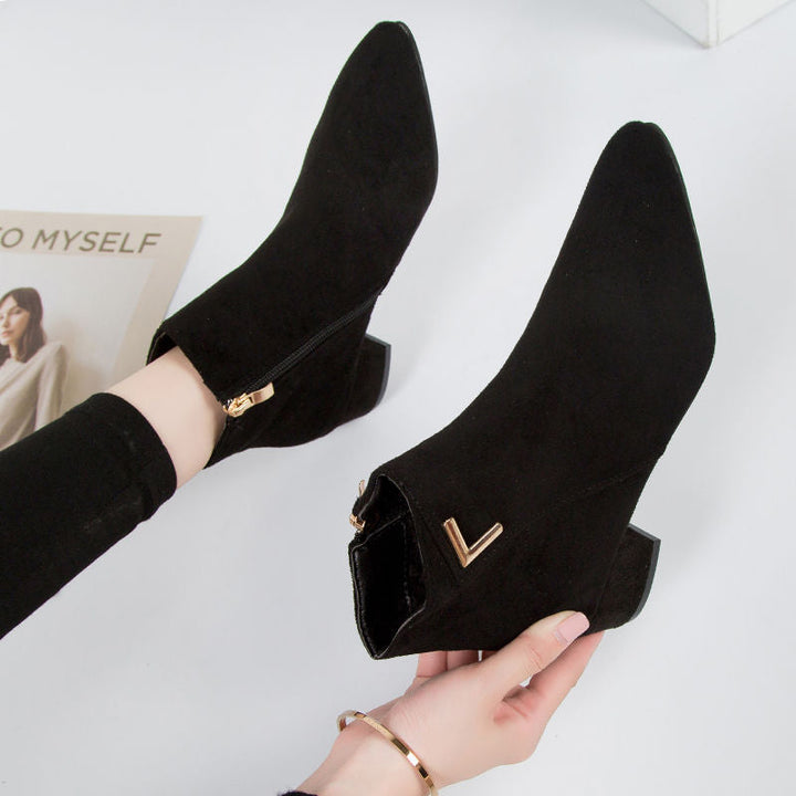 Claire | Women’s Chic Pointed Toe Ankle Boots