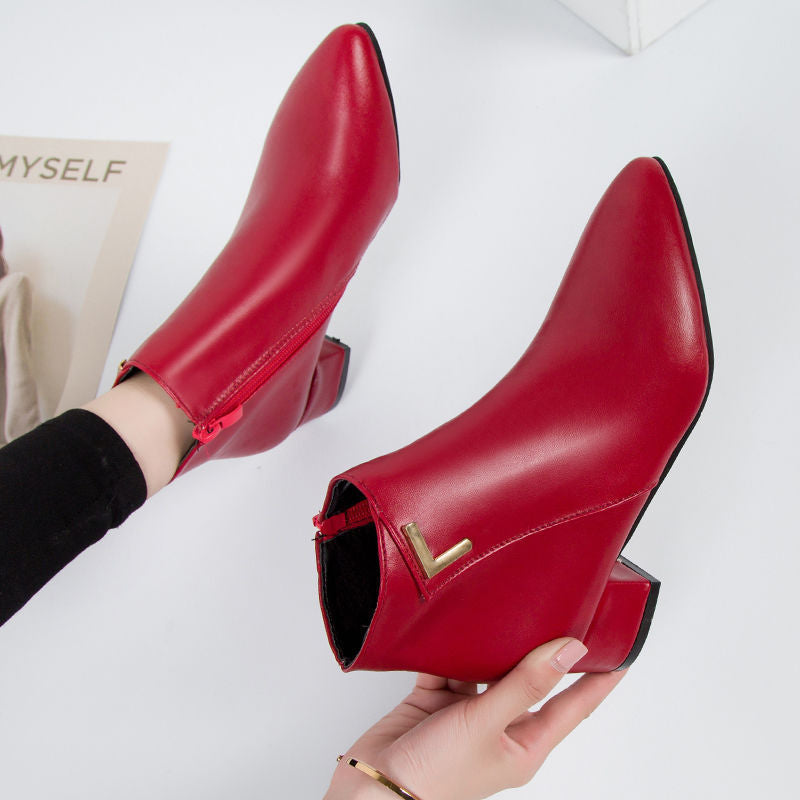 Claire | Women’s Chic Pointed Toe Ankle Boots
