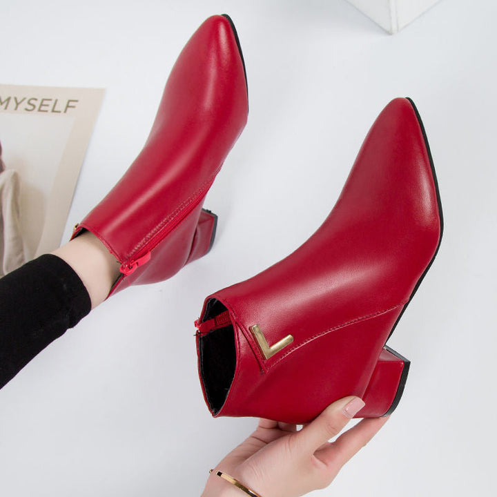 Claire | Women’s Chic Pointed Toe Ankle Boots