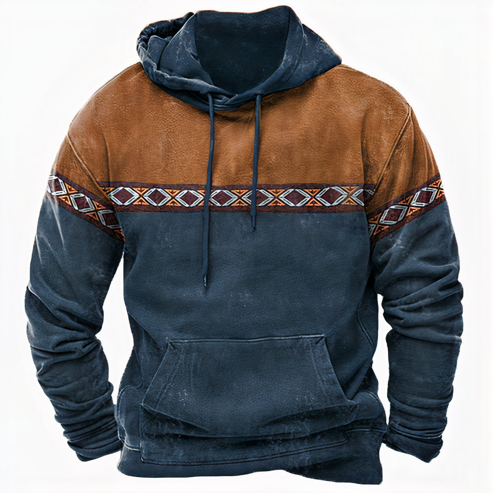 Leo | Men’s Retro Style Warm Casual Hoodie