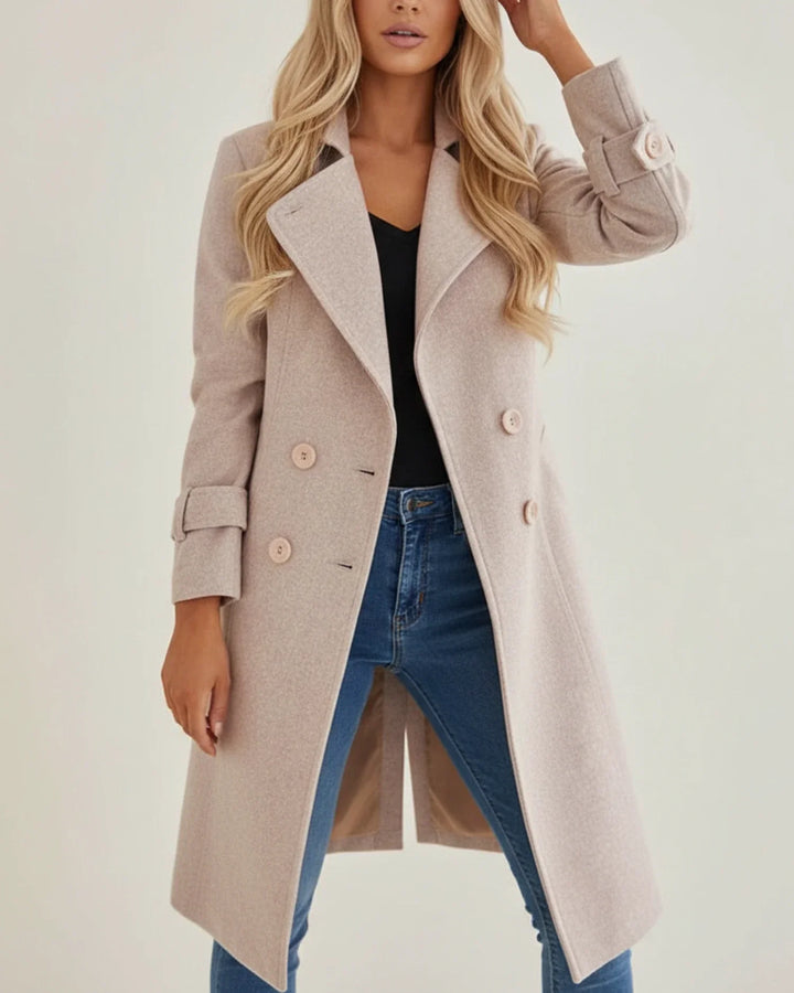 Madison | Women’s Long Double Breasted Winter Coat